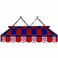 Montreal Canadiens 40" Stained Glass Billiard Lamp