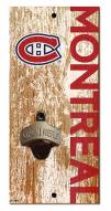 Montreal Canadiens 6" x 12" Distressed Bottle Opener