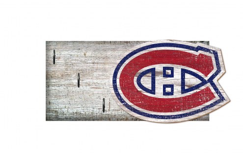 Montreal Canadiens 6&quot; x 12&quot; Key Holder