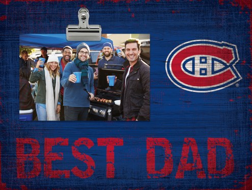 Montreal Canadiens Best Dad Clip Frame