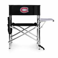 Montreal Canadiens Black Sports Folding Chair