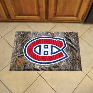 Montreal Canadiens Camo Scraper Door Mat