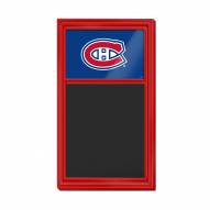 Montreal Canadiens Chalk Note Board