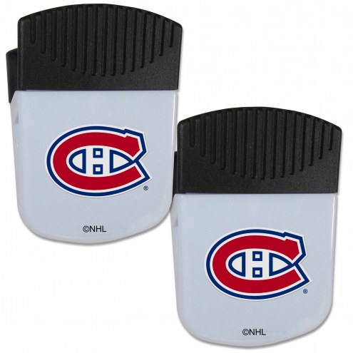 Montreal Canadiens Chip Clip Magnet with Bottle Opener - 2 Pack