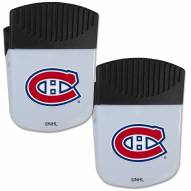 Montreal Canadiens Chip Clip Magnet with Bottle Opener, 2 pack