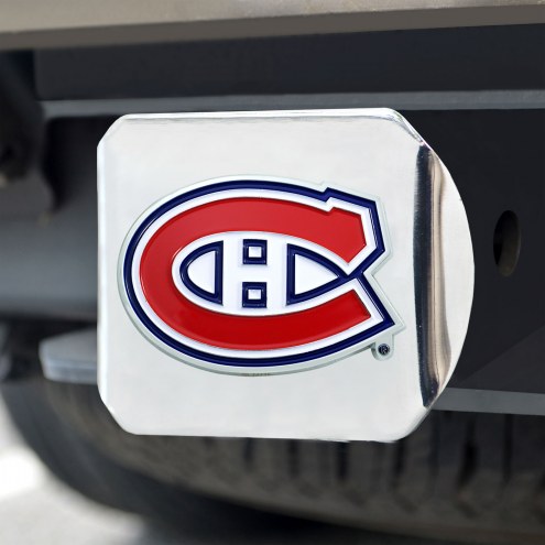 Montreal Canadiens Chrome Color Hitch Cover
