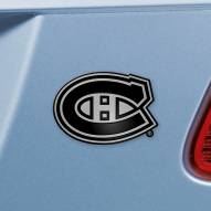 Montreal Canadiens Chrome Metal Car Emblem