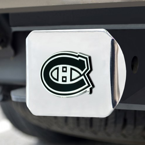 Montreal Canadiens Chrome Metal Hitch Cover
