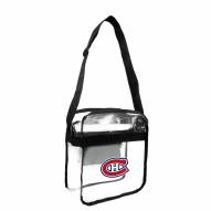 Montreal Canadiens Clear Crossbody Carry-All Bag