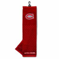 Montreal Canadiens Embroidered Golf Towel