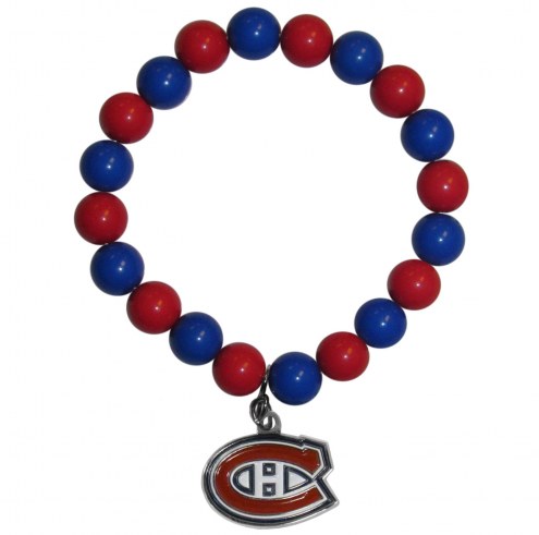 Montreal Canadiens Fan Bead Bracelet