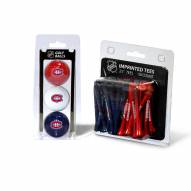 Montreal Canadiens Golf Ball & Tee Pack