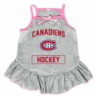 Montreal Canadiens Gray Dog Dress