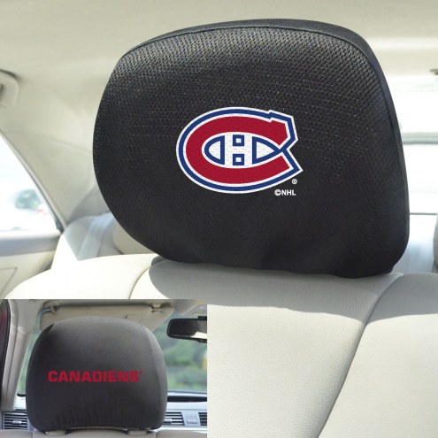 Montreal Canadiens Headrest Covers