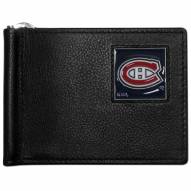 Montreal Canadiens Leather Bill Clip Wallet