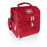 Montreal Canadiens Red Pranzo Insulated Lunch Box