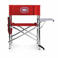 Montreal Canadiens Red Sports Folding Chair