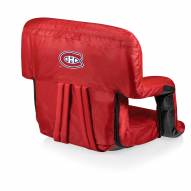 Montreal Canadiens Red Ventura Portable Outdoor Recliner