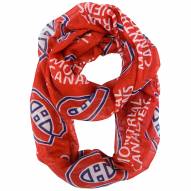 Montreal Canadiens Sheer Infinity Scarf