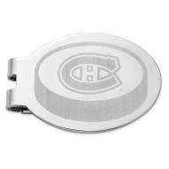 Montreal Canadiens Stainless Steel Engraved Money Clip