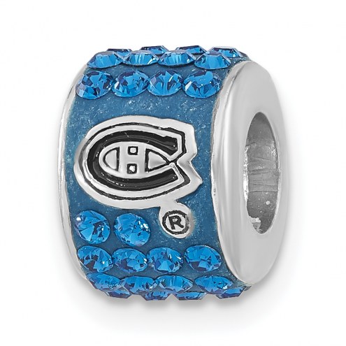 Montreal Canadiens Sterling Silver Charm Bead