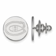 Montreal Canadiens Sterling Silver Lapel Pin