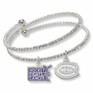 Montreal Canadiens Support HFC Crystal Bracelet