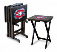 Montreal Canadiens TV Trays - Set of 4