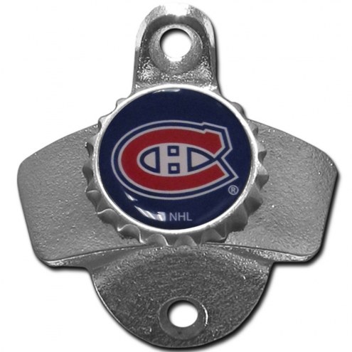 Montreal Canadiens Wall Mounted Bottle Opener