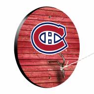 Montreal Canadiens Weathered Design Hook & Ring Game