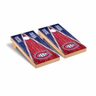 Montreal Canadiens Weathered Triangle Cornhole Game Set