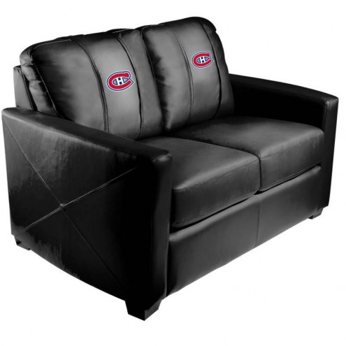 Montreal Canadiens XZipit Silver Loveseat