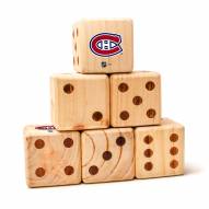 Montreal Canadiens Yard Dice