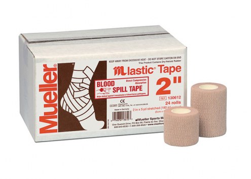 Case of Mueller 3&quot; M Lastic Blood Spill Athletic Tape - 16 Rolls
