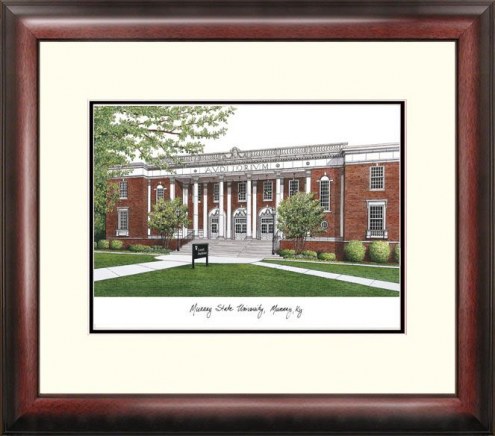 Murray State Racers Alumnus Framed Lithograph