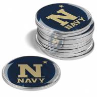 Navy Midshipmen 12-Pack Golf Ball Markers