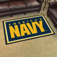 Navy Midshipmen 4' x 6' Area Rug