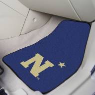 Navy Midshipmen "N" 2-Piece Carpet Car Mats