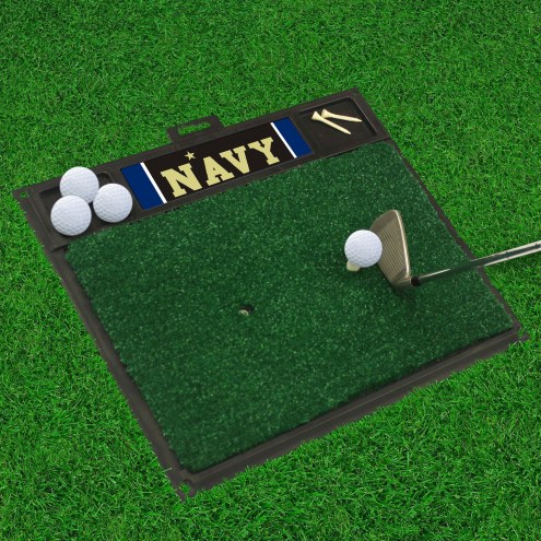 Navy Midshipmen Golf Hitting Mat