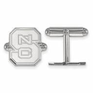 North Carolina State Wolfpack Sterling Silver Cuff Links