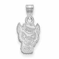 North Carolina State Wolfpack Sterling Silver Small Pendant