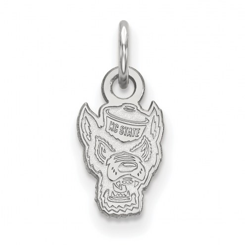 North Carolina State Wolfpack Sterling Silver Extra Small Pendant