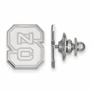 North Carolina State Wolfpack Sterling Silver Lapel Pin