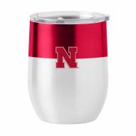 Nebraska Cornhuskers 16 oz. Gameday Stainless Curved Beverage Tumbler