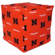Nebraska Cornhuskers 18" x 18" Cube Cushion