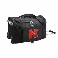 Nebraska Cornhuskers 22" Rolling Duffle Bag