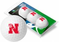 Nebraska Cornhuskers 3 Golf Ball Sleeve
