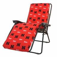 Nebraska Cornhuskers 3 Piece Chaise Lounge Chair Cushion