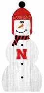 Nebraska Cornhuskers 31" Snowman Leaner