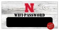 Nebraska Cornhuskers 6" x 12" Wifi Password Sign